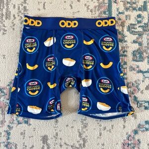 ODD Kids Macaroni & Cheese Boxer Briefs - Blue